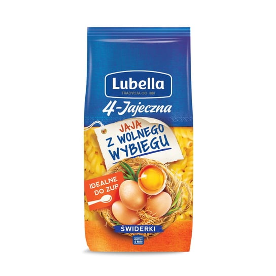 Lubella 4-Jajeczna Makaron Świderki 250 G Lubella
