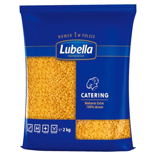 Lubella Catering Makaron muszelki małe 2 kg Inna marka