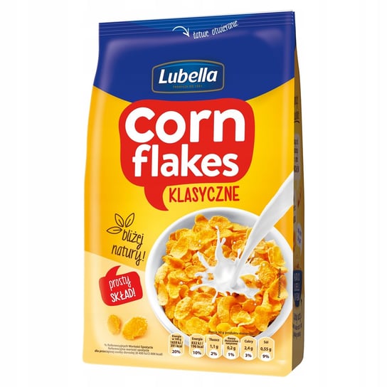 Lubella Corn Flakes płatki kukurydziane 250 g Lubella