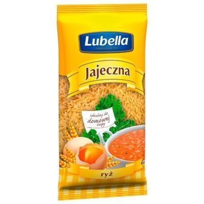 Lubella, Jajeczna, Makaron Ryż, 250 g Lubella