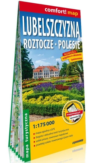 Lubelszczyzna, Roztocze, Polesie. Mapa turystyczna 1:175 000 Opracowanie zbiorowe
