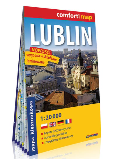 Lublin. Plan miasta kieszonkowy 1:20 000 Opracowanie zbiorowe