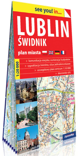 Lublin, Świdnik. Plan miasta 1:20 000 Opracowanie zbiorowe