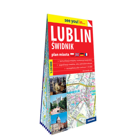 Lublin, Świdnik. Plan miasta 1:20 000 Opracowanie zbiorowe