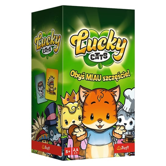 Lucky Cats, gra planszowa, Trefl, 02515 Trefl