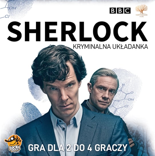 Lucky Duck Games, Sherlock: Kryminalna Układanka Lucky Duck Games