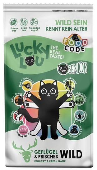 Lucky Lou Food Code Lifestage Senior Geflugel & Wild 340g Applaws