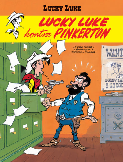 Lucky Luke kontra Pinkerton. Lucky Luke Benacquista Tonino, Pennac Daniel, Achde