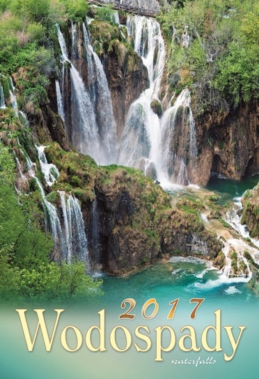 Lucrum, kalendarz ścienny, 13-planszowy 2017, Wodospady Lucrum