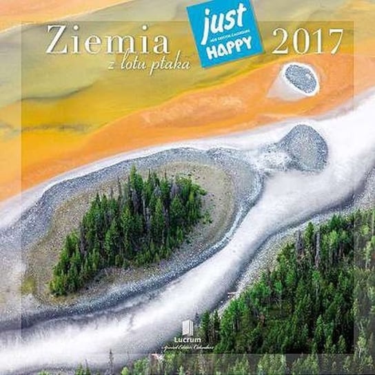 Lucrum, kalendarz ścienny 2017, Ziemia z lotu ptaka Lucrum