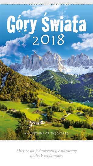 Lucrum, kalendarz ścienny 2018, Góry świata Lucrum