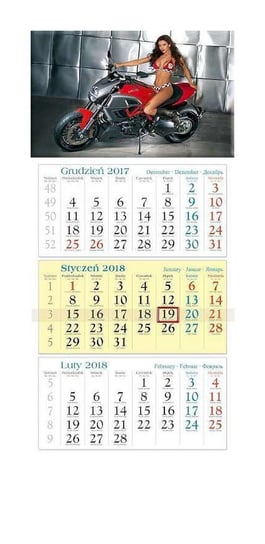 Lucrum, kalendarz trójdzielny 2018, Motor Lucrum