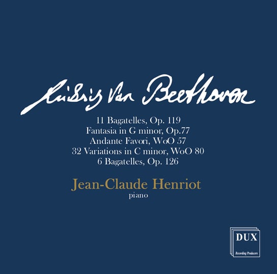 Ludwig van Beethoven Henriot Jean-Claude