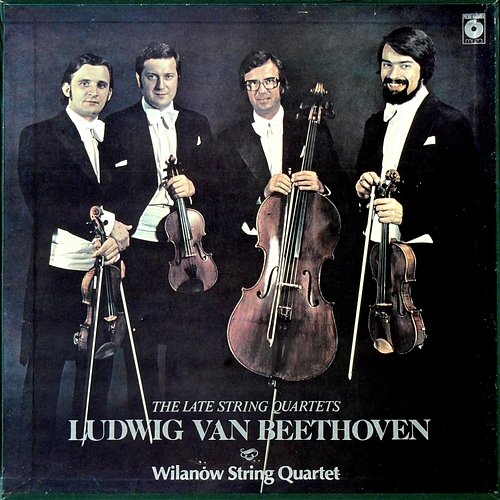 Ludwig van Beethoven String Quartets vol. 2 Kwartet Wilanów
