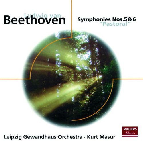 Ludwig Van Beethoven: Symphonies No.5 & 6 Pastoral - Leipzig Gewandhaus Orchestra / Kurt Masur Van Beethoven Ludwig
