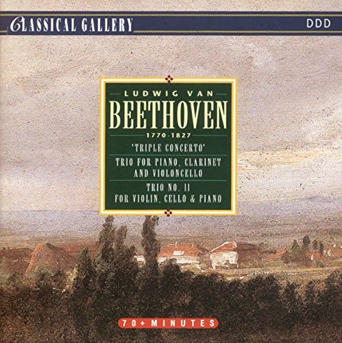 Ludwig Van Beethoven 'triple Concerto', Trio for Piano, Clarinet and Violoncello, Trio No. 11 for Violin, Cello & Piano Various Artists