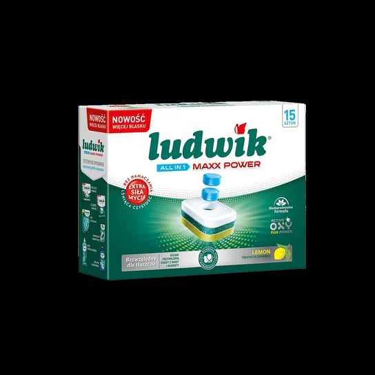 LUDWIK 15SZT ALL IN1 MAXX POWER TABL.D/ZMYW. LEMON /047 Ludwik