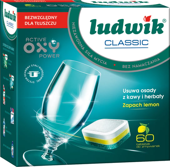 LUDWIK Classic PFree tabletki do zmywarek 60 szt. Ludwik