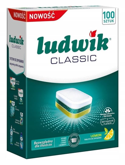 LUDWIK Classic tabletki do zmywarki 100 szt. Ludwik