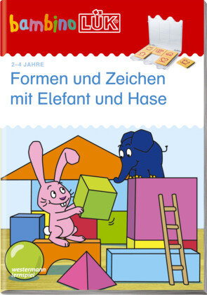 LÜK. Bambino. Formen und Zeichen mit Elefant und Hase: Basales Training Georg Westermann Verlag, Georg Westermann Verlag Gmbh