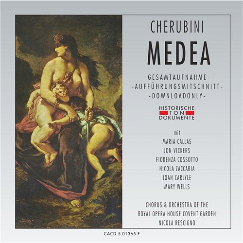 Medea: Dritter Akt - Del fiero duol che il cor mi frange Maria Callas, Jon Vickers, Chorus Of The Royal Opera House Covent Garden, Orchestra Of The Royal Opera House Covent Garden