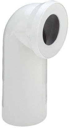 Łuk przyłączeniowyy WC 90° - tworzywo sztuczne / bialy-alpejski Viega
