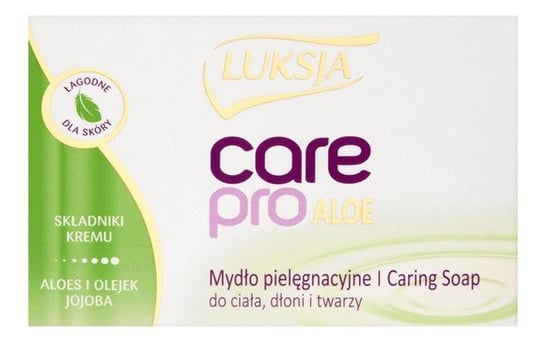 Luksja, Care Pro, mydło pielęgnacyjne Aloe&Jojoba, 100 g Luksja