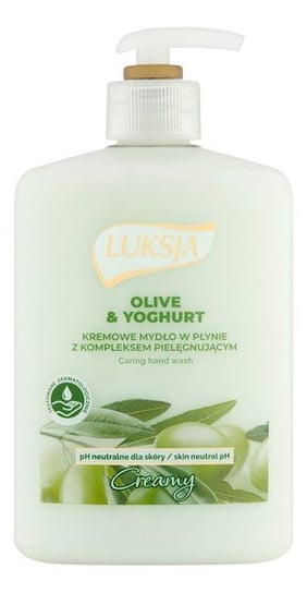 Luksja, Creamy, kremowe mydło w płynie Olive & Yoghurt, 500 ml Luksja