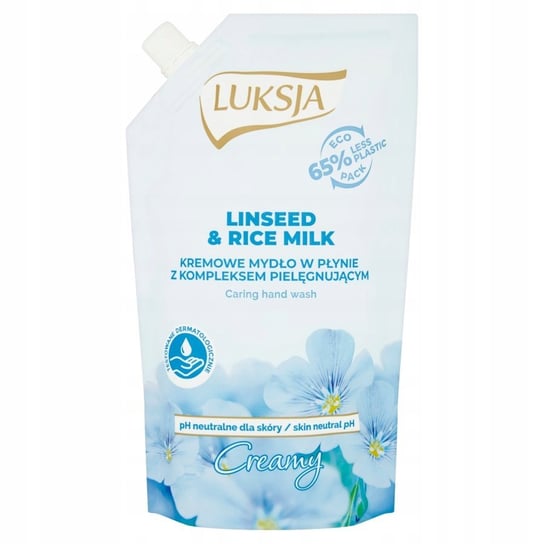 Luksja, Creamy Linseed Rice Milk, Mydło w płynie Luksja