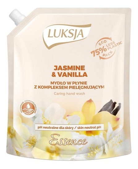 Luksja, Essence, mydło w płynie zapas Jasmine&Vanilla, 900 ml Luksja
