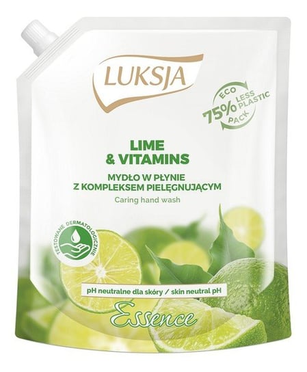 Luksja, Essence, mydło w płynie zapas Lime&Vitamins, 900 ml Luksja