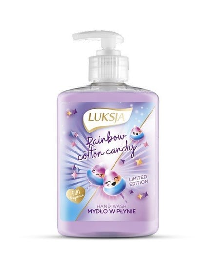 Luksja, Fun Fragrance, mydło w płynie Rainbow Cotton Candy, 300 ml Luksja