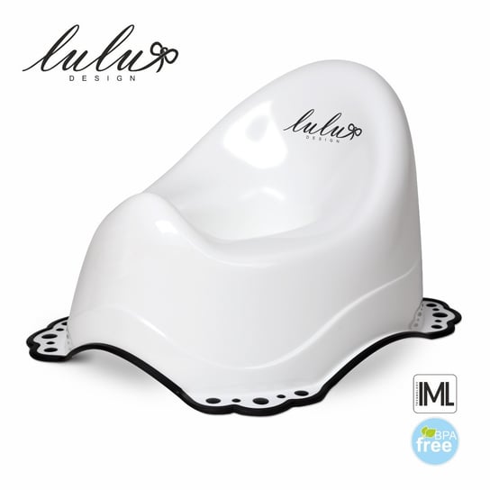 Lulu Design, Nocnik antypoślizgowy, biały Lulu Design