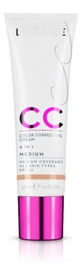 Lumene, CC Color Correcting Cream 6in1, krem CC do twarzy 4 Medium, 30 ml Lumene
