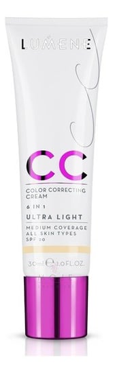 Lumene, CC Color Correcting Cream 6in1, krem CC do twarzy 6 Ultra Light, 30 ml Lumene