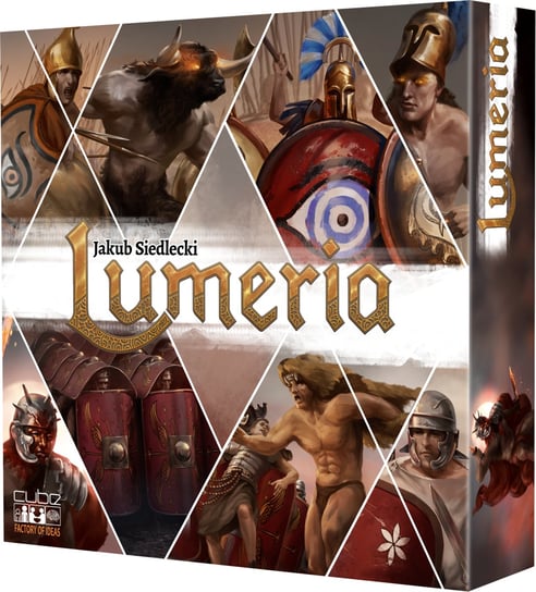 Lumeria: Grecy vs Rzymianie, gra towarzyszka, Cube Cube