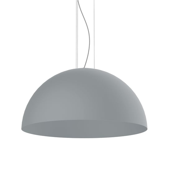 LUMICOM | CASSIS Sospensione, 1XE27, max 42W, metallo, grigio, D80cm LUMICOM