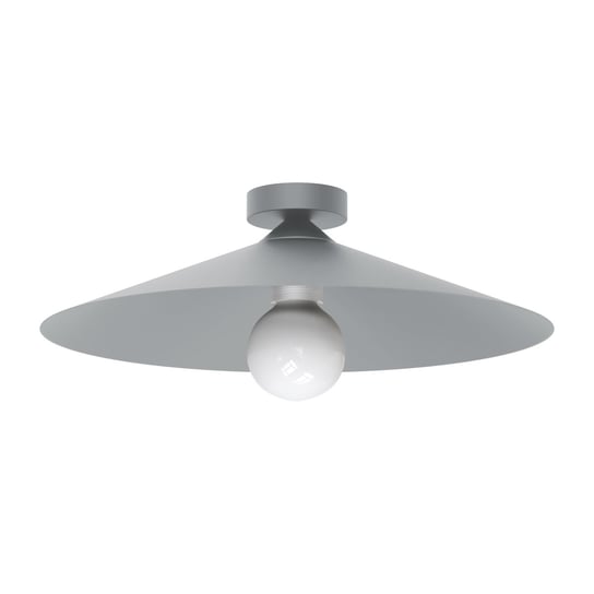 LUMICOM | CHAPEAU Plafoniera, 1XE27, max 42W, metallo, verde iceberg/bianco, D40cm LUMICOM