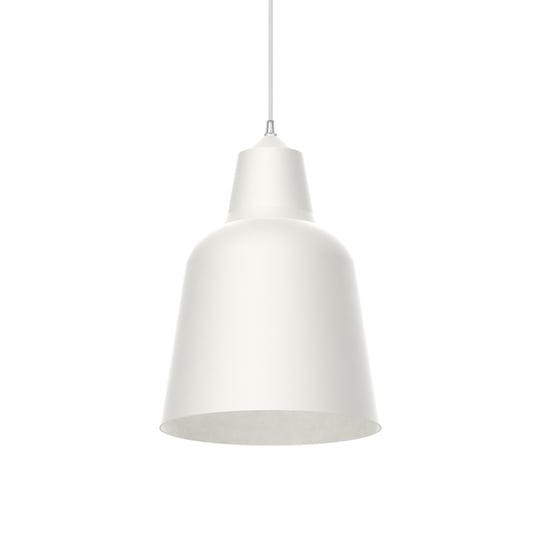 LUMICOM | DONG Sospensione, 1X E27, max 42W, metallo, bianco opaco, D.33cm LUMICOM