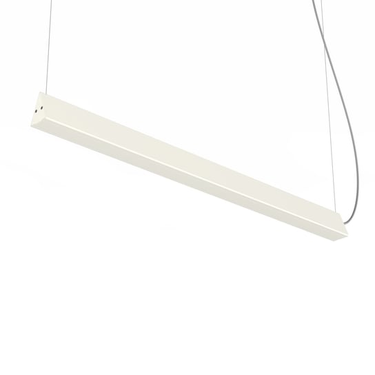 LUMICOM | PEAK 1X Sospensione, STRIP LED, 17W/m, 3000K, metallo, bianco lucido, L100cm LUMICOM