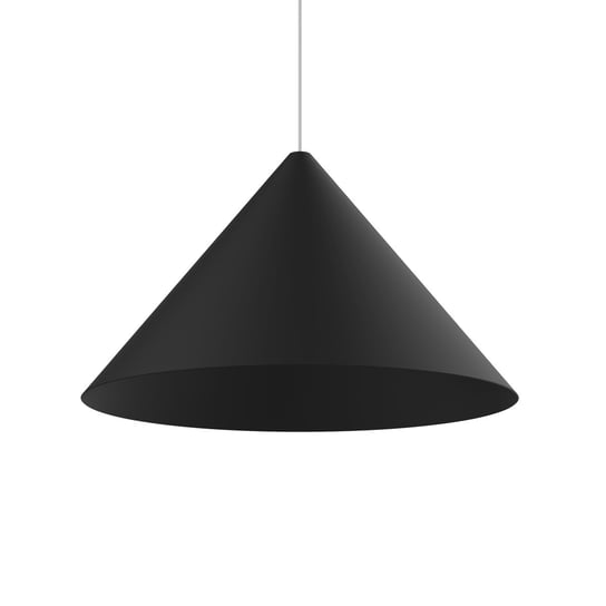 LUMICOM | PINOCCHIO Sospensione, 1X E27, max 42W, metallo, nero opaco, D.50cm LUMICOM