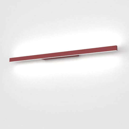 LUMICOM | RIFT applique l, STRIP LED, 30W/m, 4000K, metallo, rosso cowhide, L.90 LUMICOM