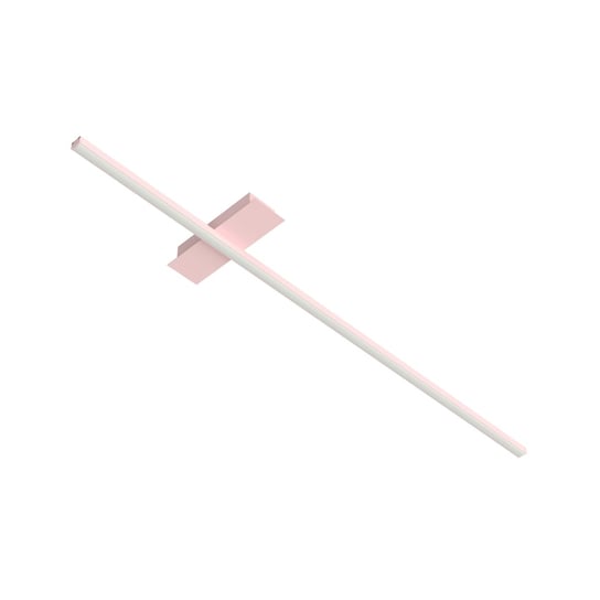 LUMICOM | SPLINT 1X Plafoniera, STRIP LED, 17W/m, 3000K, metallo, rosa, L100cm LUMICOM