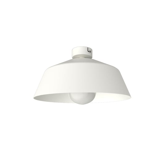 LUMICOM | TOKYO Plafoniera, 1xE27, max 42W, metallo, bianco opaco, D.35cm LUMICOM