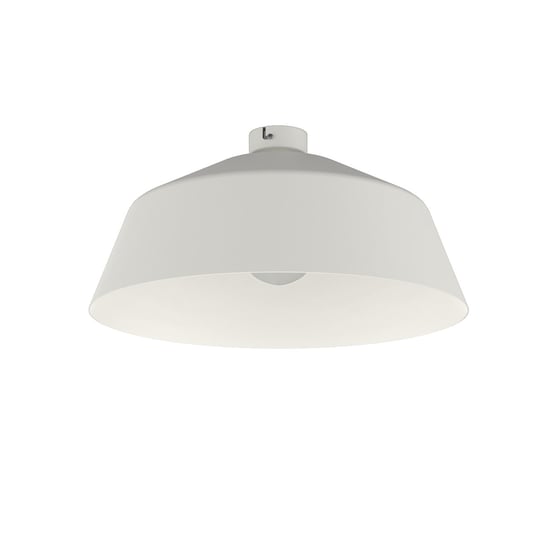 LUMICOM | TOKYO Plafoniera, 1xE27, max 42W, metallo, bianco opaco, D.50cm LUMICOM