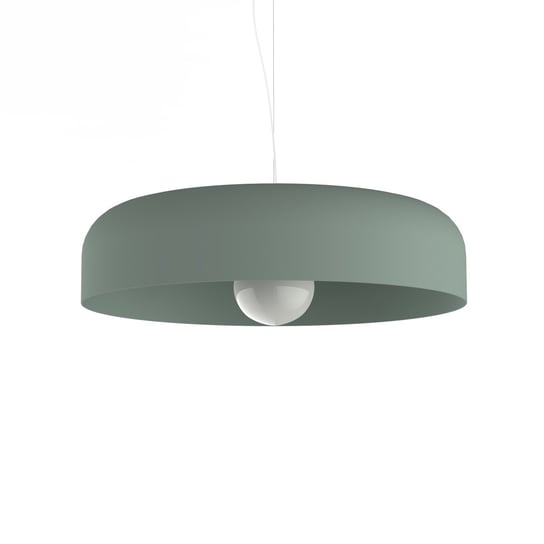 LUMICOM | TUZZI Sospensione, 1xE27, max 42W, metallo, verde iceberg, D.50cm LUMICOM