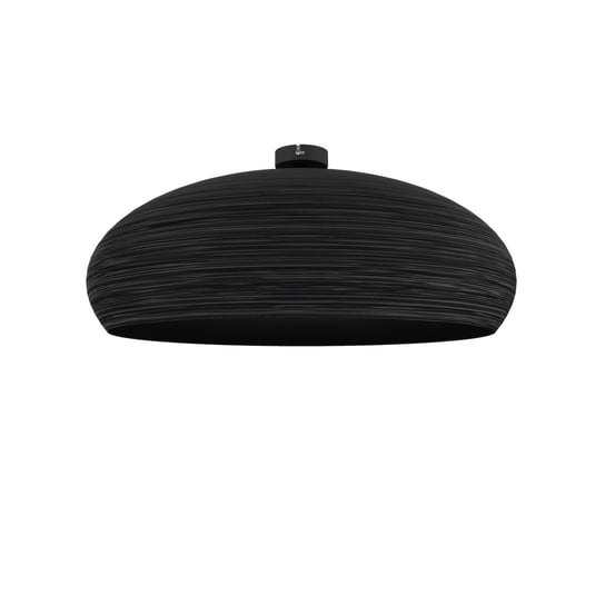 LUMICOM | UFO Plafoniera, 1xE27, max 42W, metallo, nero opaco, D.60cm LUMICOM