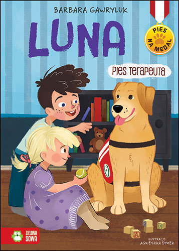 Luna, pies terapeuta. Pies na medal Gawryluk Barbara