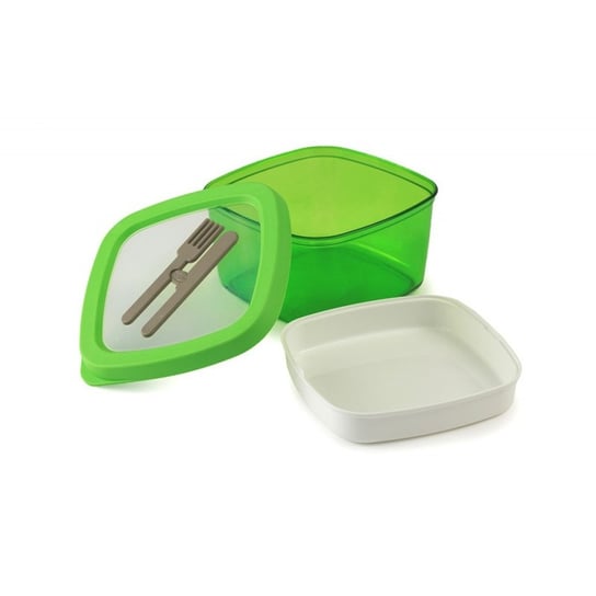 Lunch Box SNIPS Aroma, 1 l, 15x15x8,5 cm, zielony Snips