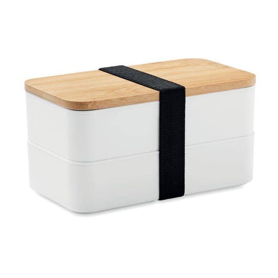 Lunch box z bambusową pokrywką UPOMINKARNIA